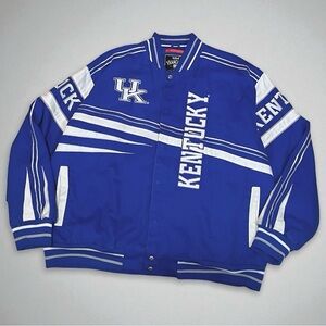 Rare y2k Franchise Club University of Kentucky Wildcats Varsity Jacket Football